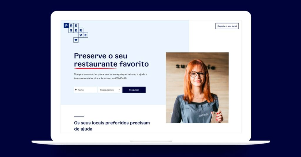 Preserve: plataforma para ajudar a economia local a enfrentar a COVID-19