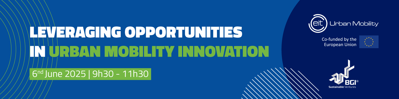 Leveraging opportunities in Urban Mobility innovation