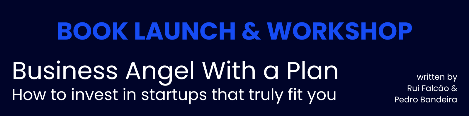 The Angel With a Plan – Book Launch & Workshop